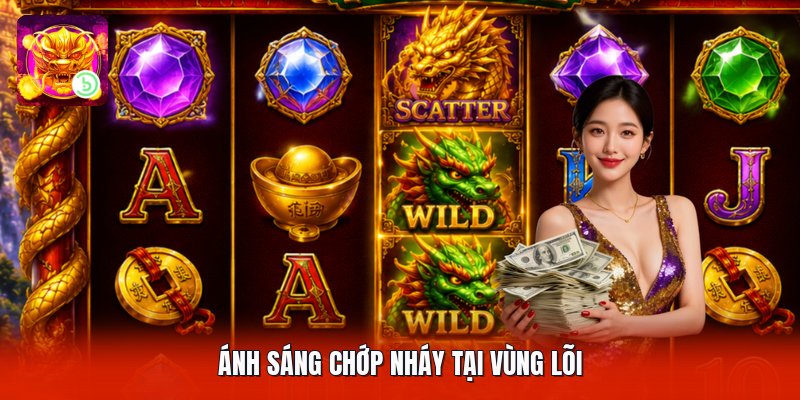 Ánh sáng chớp nháy tại vùng lõi