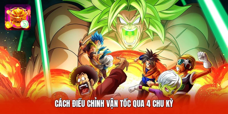 Cách điều chỉnh vận tốc qua 4 chu kỳ