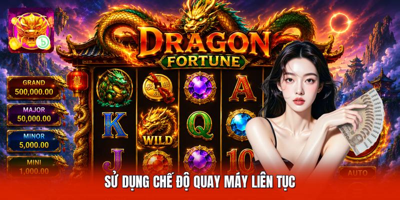 Sử dụng chế độ quay máy liên tục