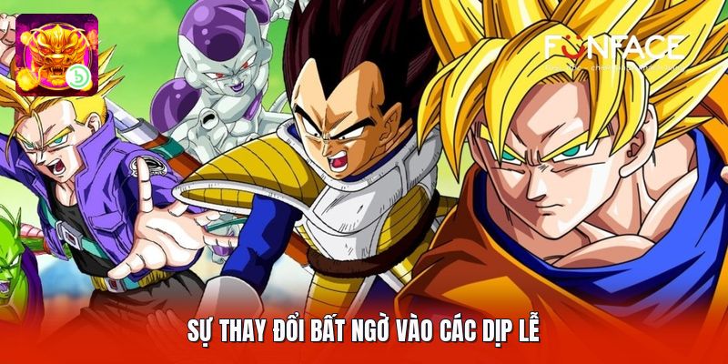 Sự thay đổi bất ngờ vào các dịp lễ