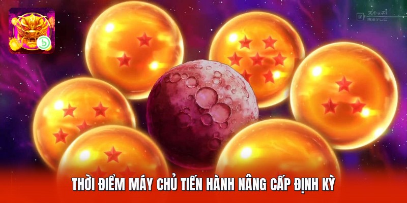 Thời điểm máy chủ tiến hành nâng cấp định kỳ